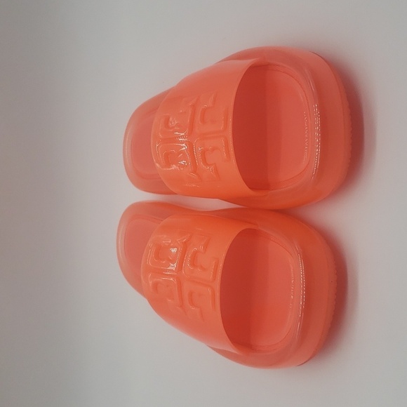 575- Tory Burch Bubble Jelly Slides Women's Sandals Size 6 B NWT - Picture 5 of 10